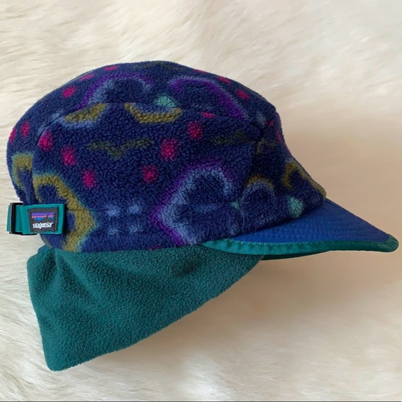 PATAGONIA RARE Synchilla Fleece Duckbill Hat Cap - Picture 7 of 13